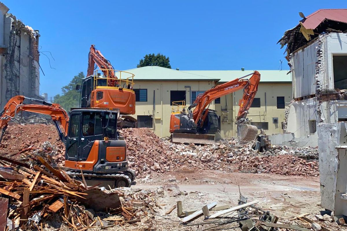 ANHF Burwood Early Works – Demolition-Featured