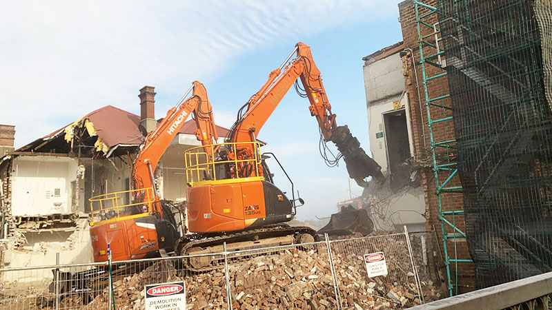 Concrete Crushing & Material Reuse