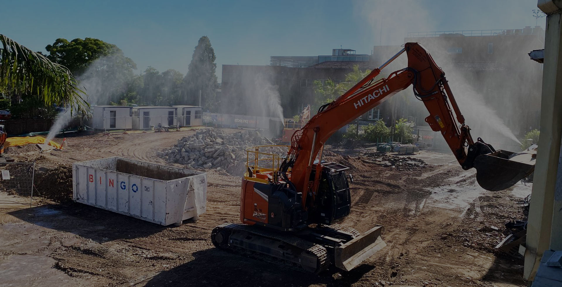 Demolition in Progress
